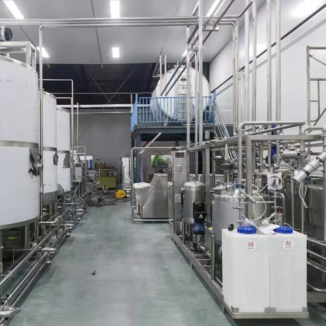 d&acirc;y chuyền sản xuất sữa