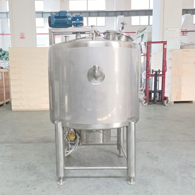 Thùng trộn bằng thép không gỉ cấp thực phẩm có máy khuấy