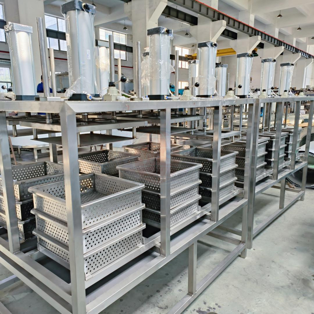 Máy ép phô mai xi lanh tự động