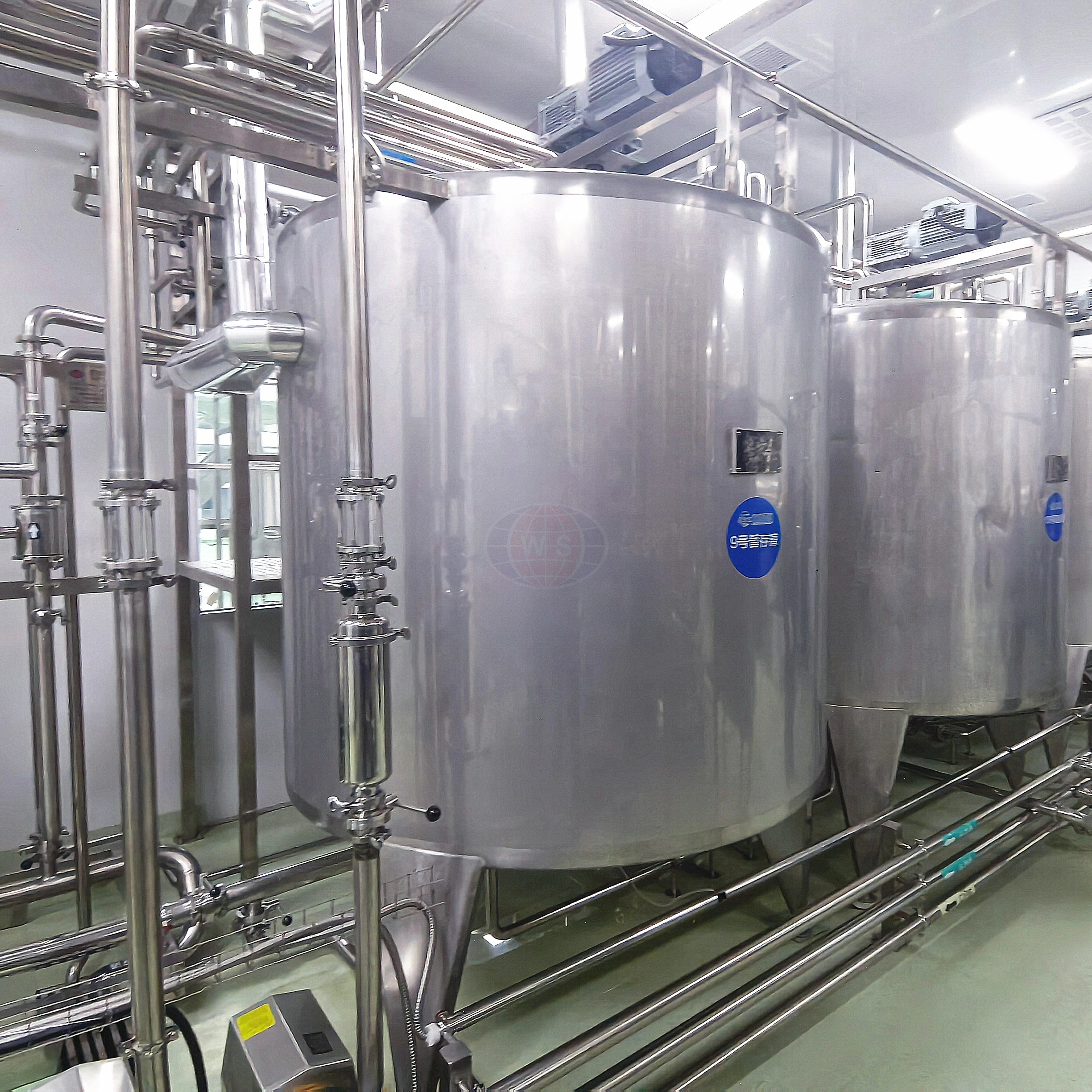 Thiết bị d&acirc;y chuyền sản xuất sữa chua ho&agrave;n chỉnh