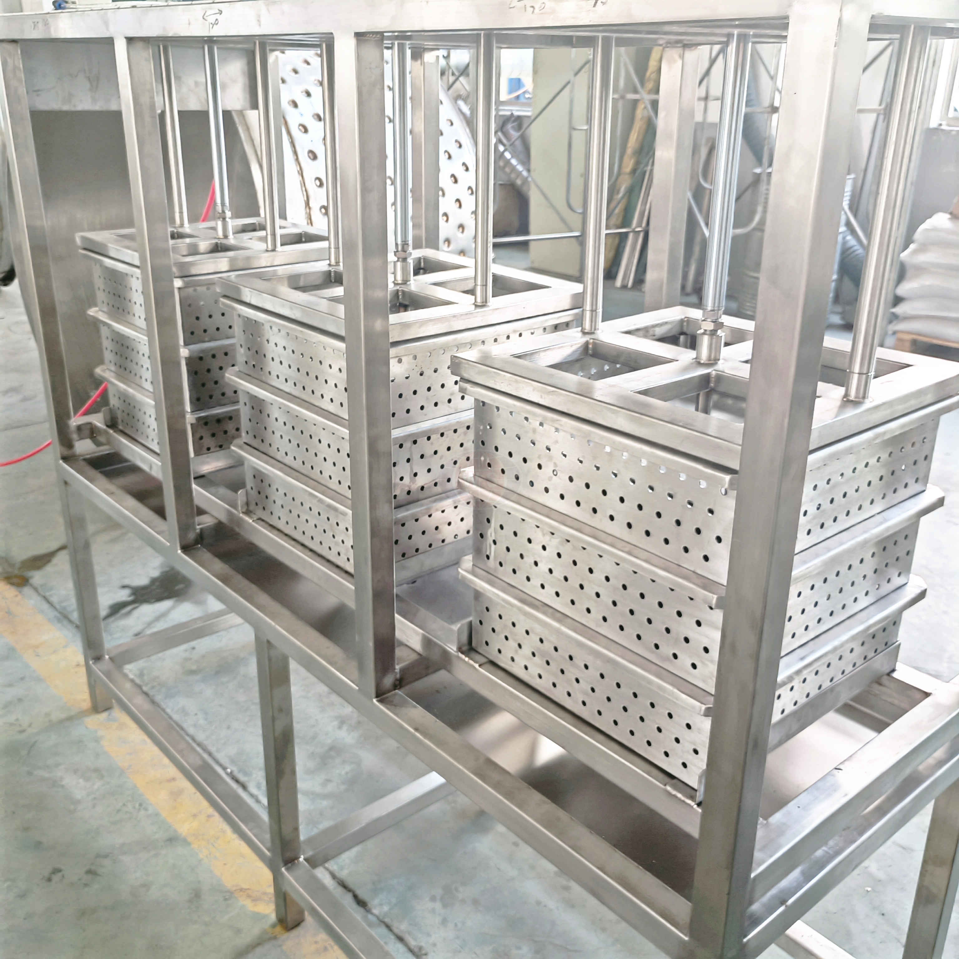 Cơ sở d&acirc;y chuyền sản xuất ph&ocirc; mai chế biến tự động