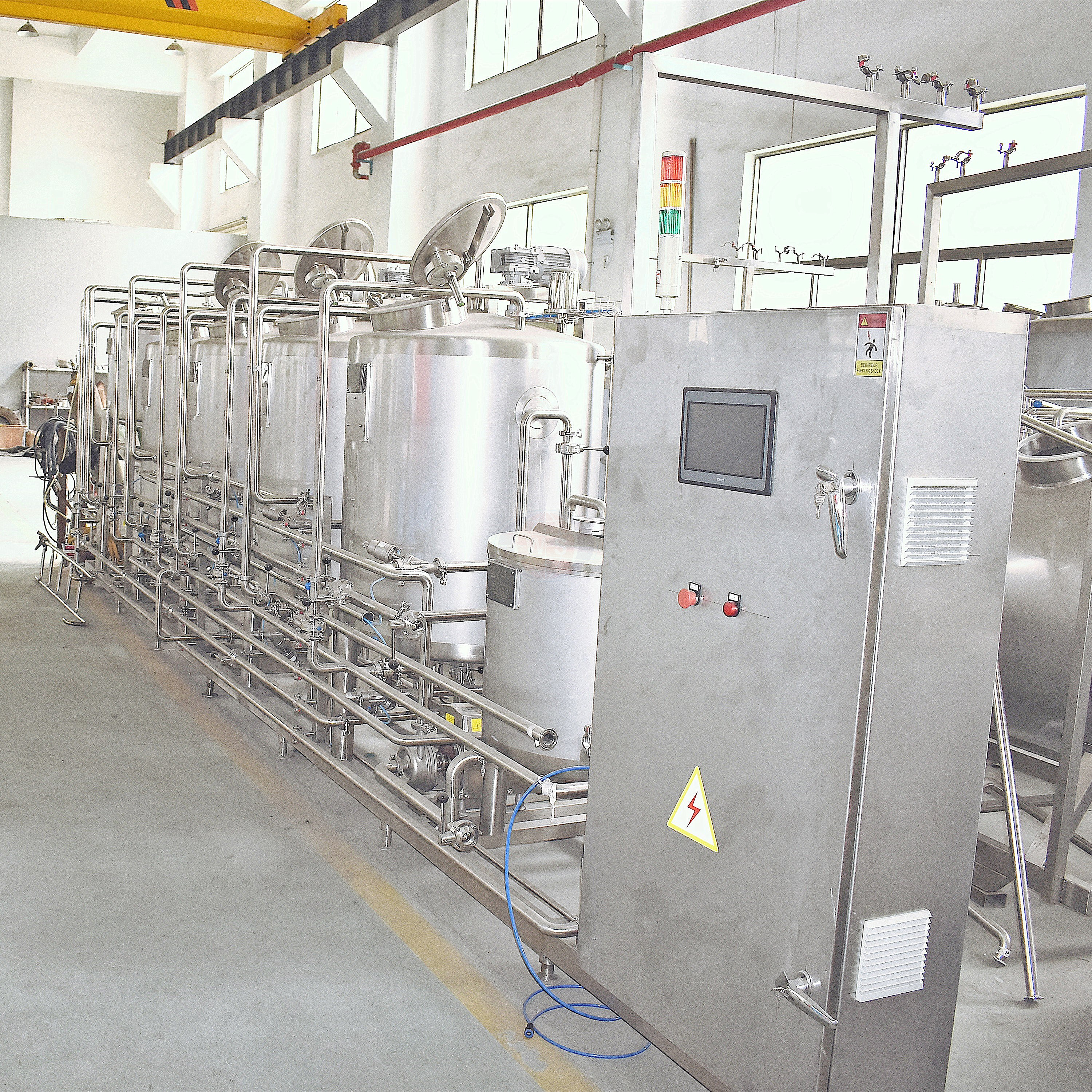 d&acirc;y chuyền sản xuất sữa chua uống